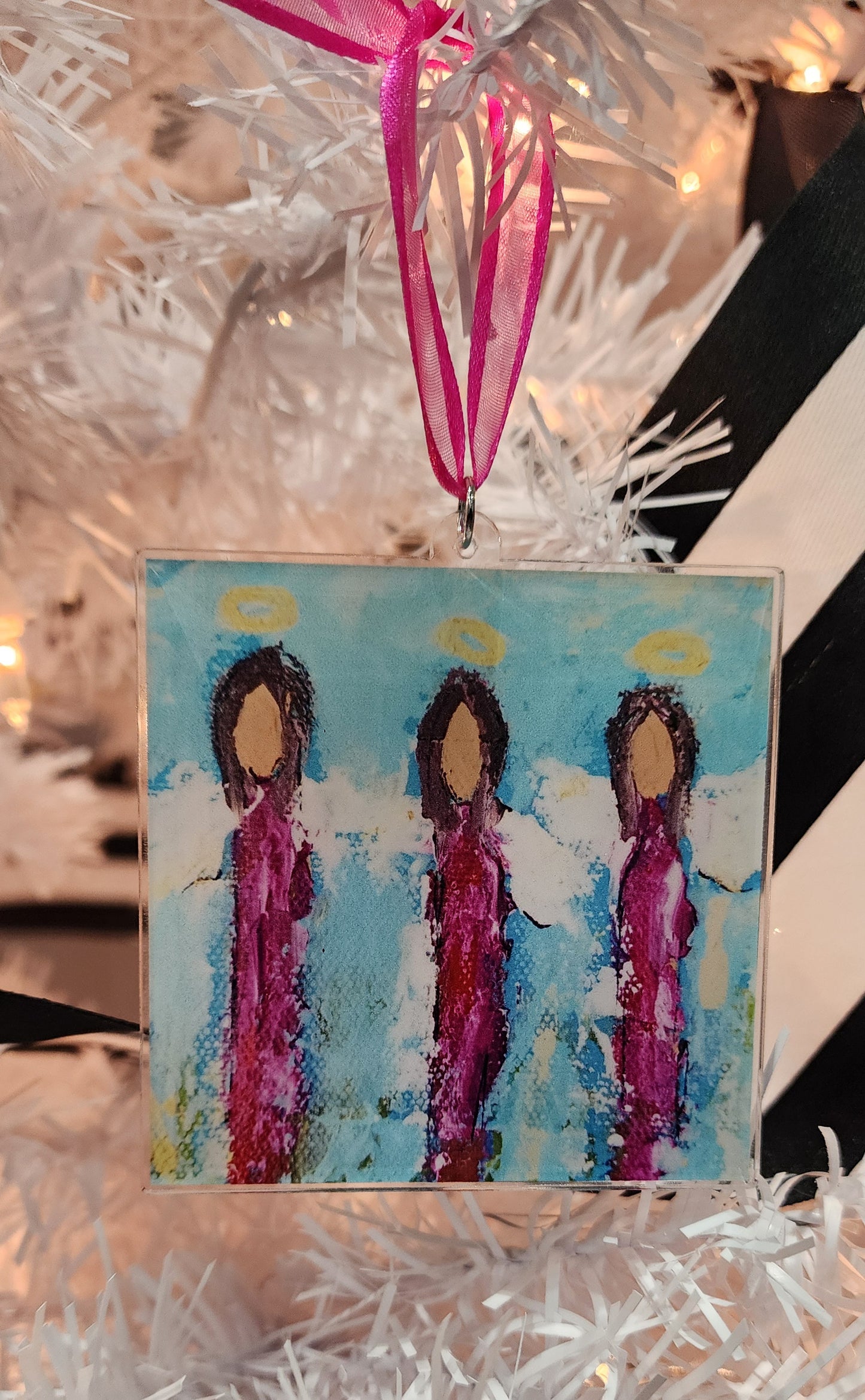 Angels Acrylic Ornament