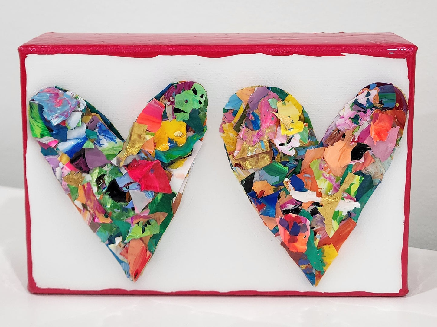 Heart Pieces 4 x 6