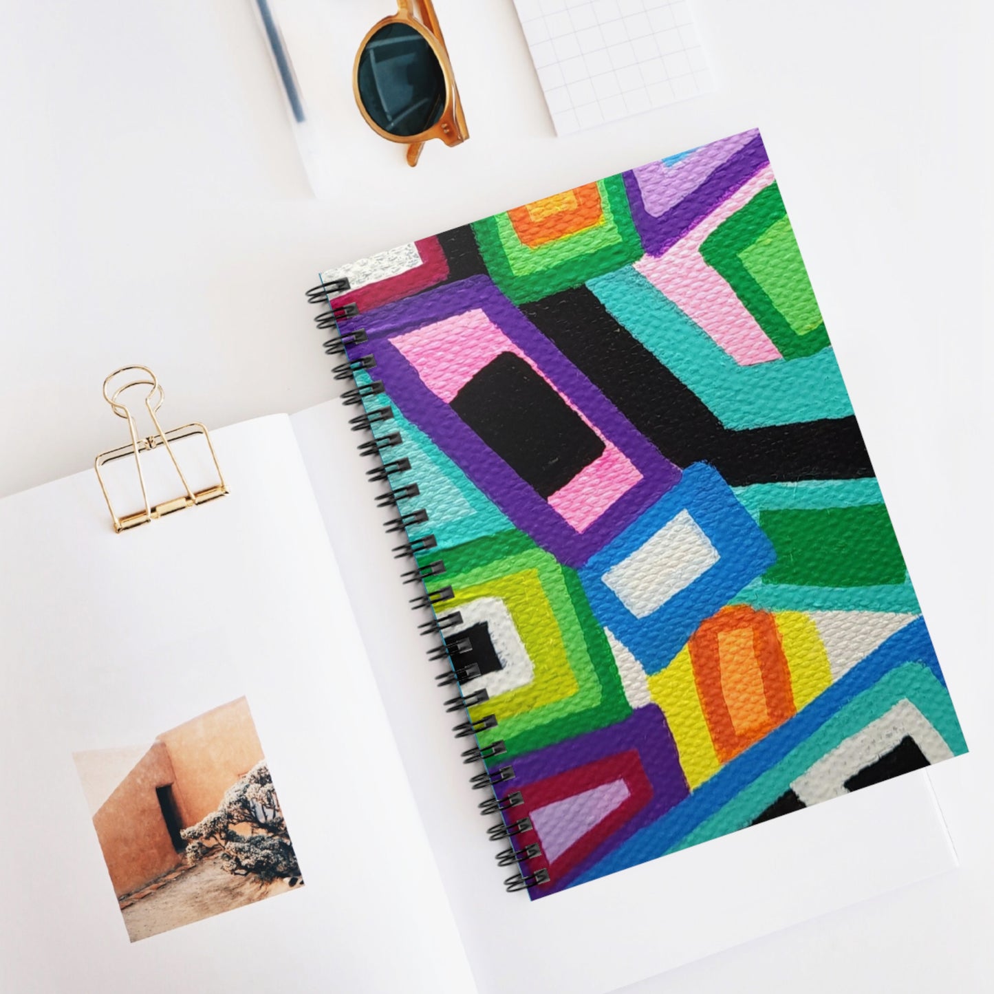 All Mixed Up Spiral Notebook - Ruled Line