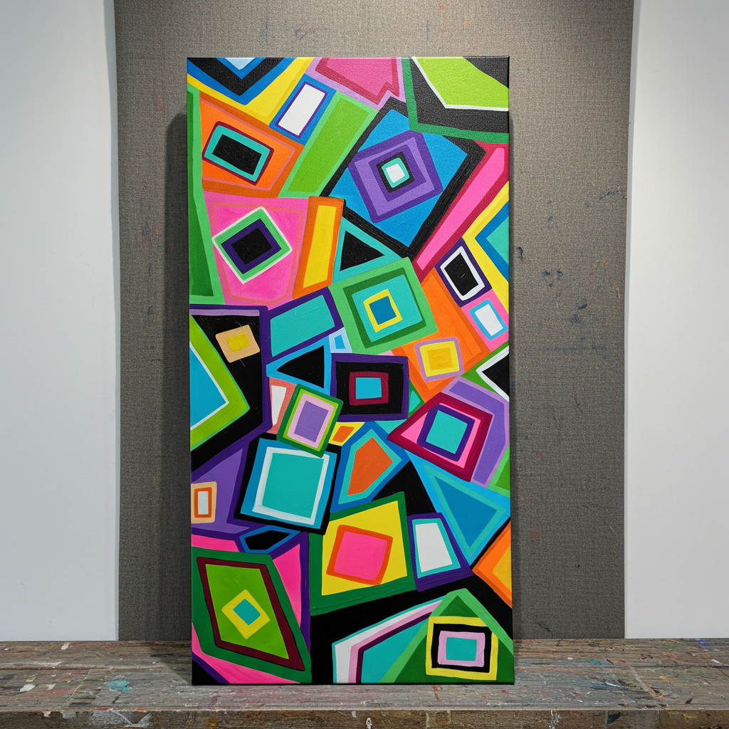 All Mixed Up 12 x 24