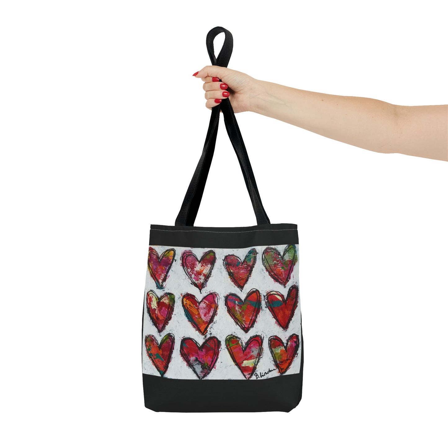 Hearts Tote Bag