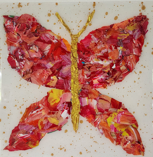 Resin Butterfly 8 x 8