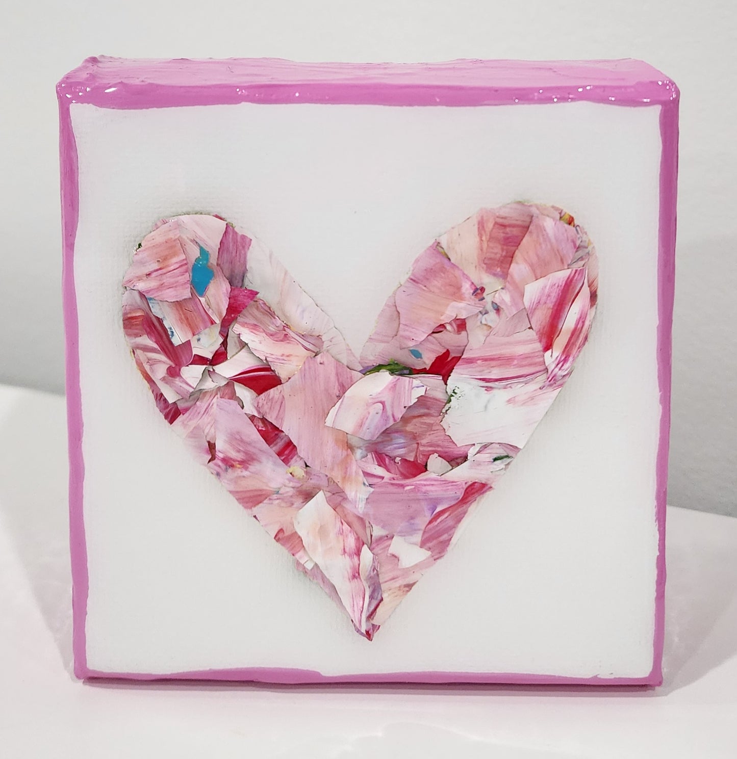 Heart Pieces --4 x 4