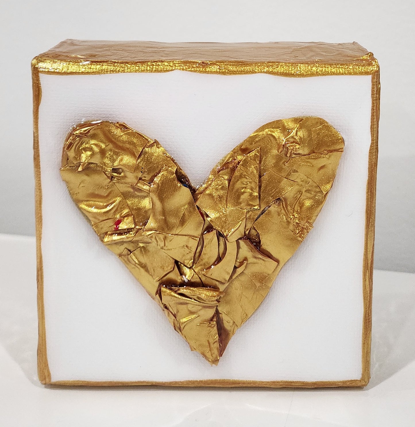 Heart Pieces --4 x 4