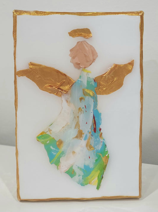 Angel 4 x 6 with Gold Edges