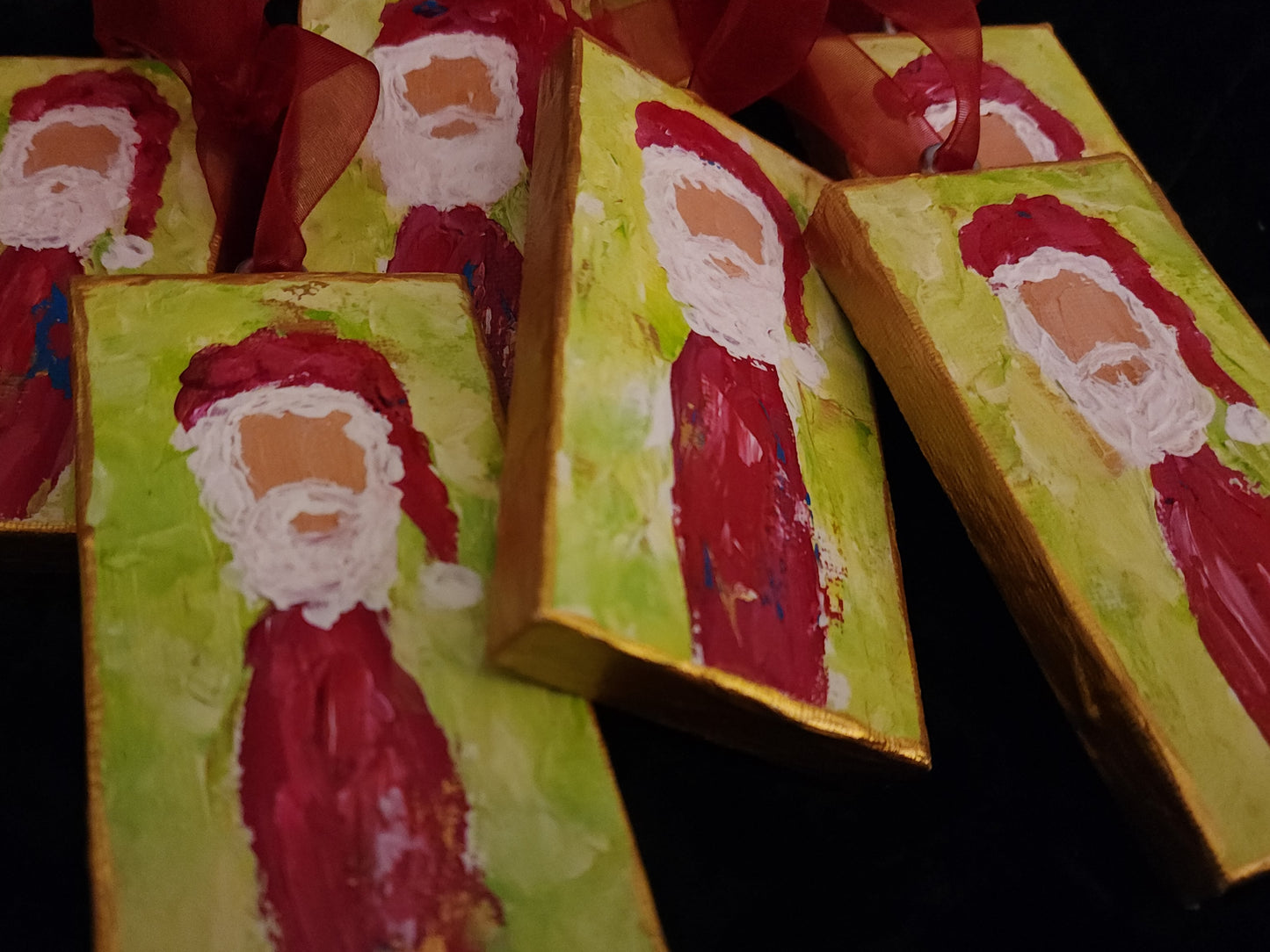 Jolly Santa Ornament