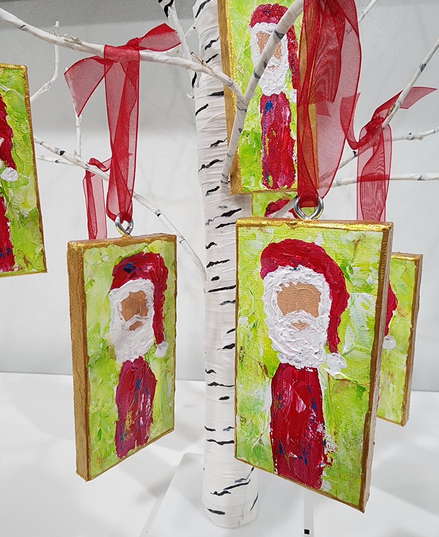 Jolly Santa Ornament