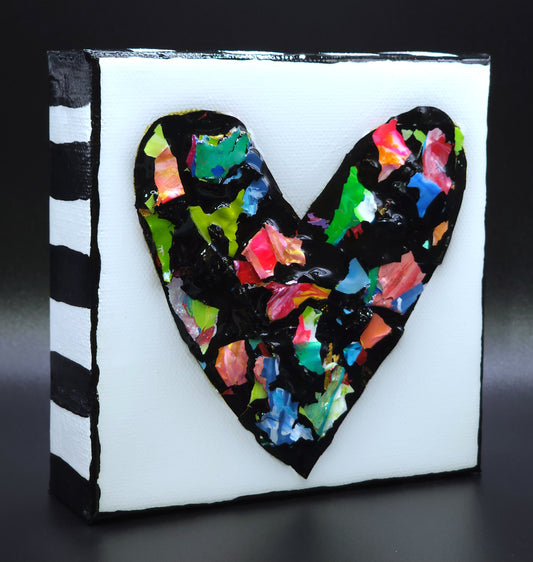 Heart Pieces 5 x 5