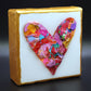 Heart Pieces --4 x 4
