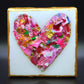 Heart Pieces --4 x 4