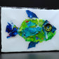 Recycled Acrylic Fish Art 4 x 6 - "Finn"