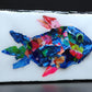 Recycled Acrylic Fish Art 4 x 6 - "Theo"