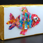 Recycled Acrylic Fish Art 4 x 6 - "Margo"
