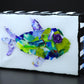 Recycled Acrylic Fish Art 4 x 6 - "Rocco"