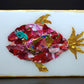 Recycled Acrylic Fish Art 5 x 7 - "Winnie"