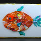 Recycled Acrylic Fish Art 5 x 7 - "Louie"