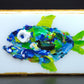 Recycled Acrylic Fish Art 4 x 6 - "Hayes"