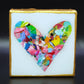 Heart Pieces --4 x 4