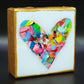 Heart Pieces --4 x 4