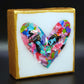 Heart Pieces --4 x 4