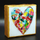 Heart Pieces --4 x 4