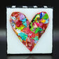 Heart Pieces --4 x 4