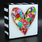 Heart Pieces --4 x 4
