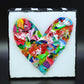Heart Pieces --4 x 4