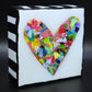Heart Pieces --4 x 4