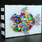 Recycled Acrylic Fish Art 5 x 7 - "Lucille"