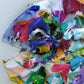 Recycled Acrylic Fish Art 5 x 7 - "Lucille"