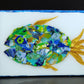 Recycled Acrylic Fish Art 5 x 7 - "Rio"