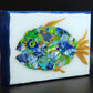 Recycled Acrylic Fish Art 5 x 7 - "Rio"