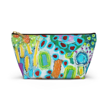 "Happy Thoughts" Accessory Pouch w T-bottom