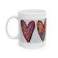 Heart Ceramic Mug 11oz