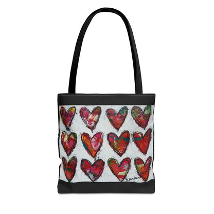 Hearts Tote Bag