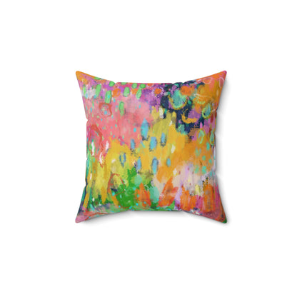 "Bloom" Square Pillow