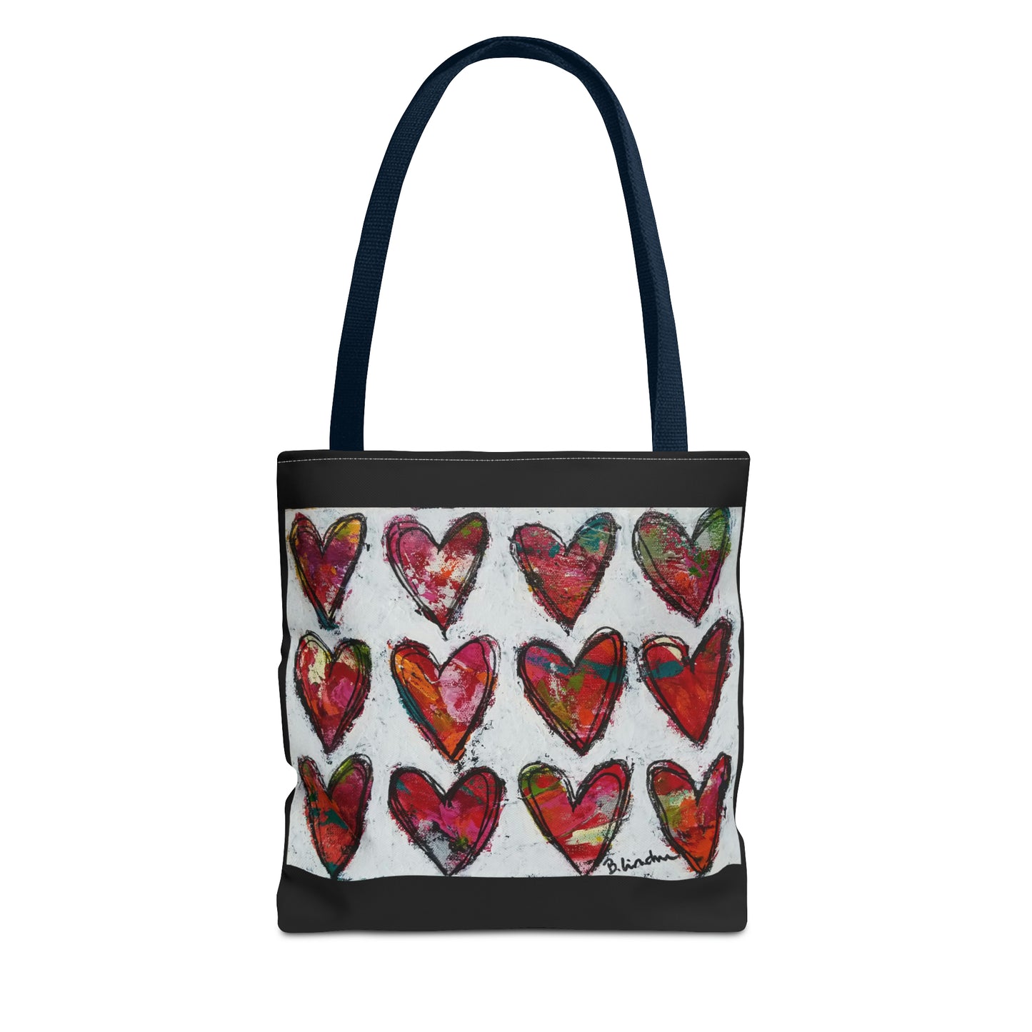 Hearts Tote Bag