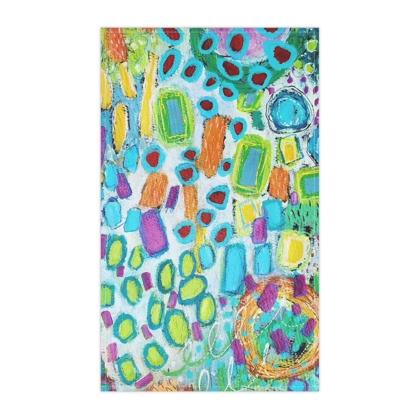 "Happy Thoughts" Kitchen Towel