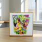 Colorful Arkansas Resin Art – Original 5 × 5 Artwork