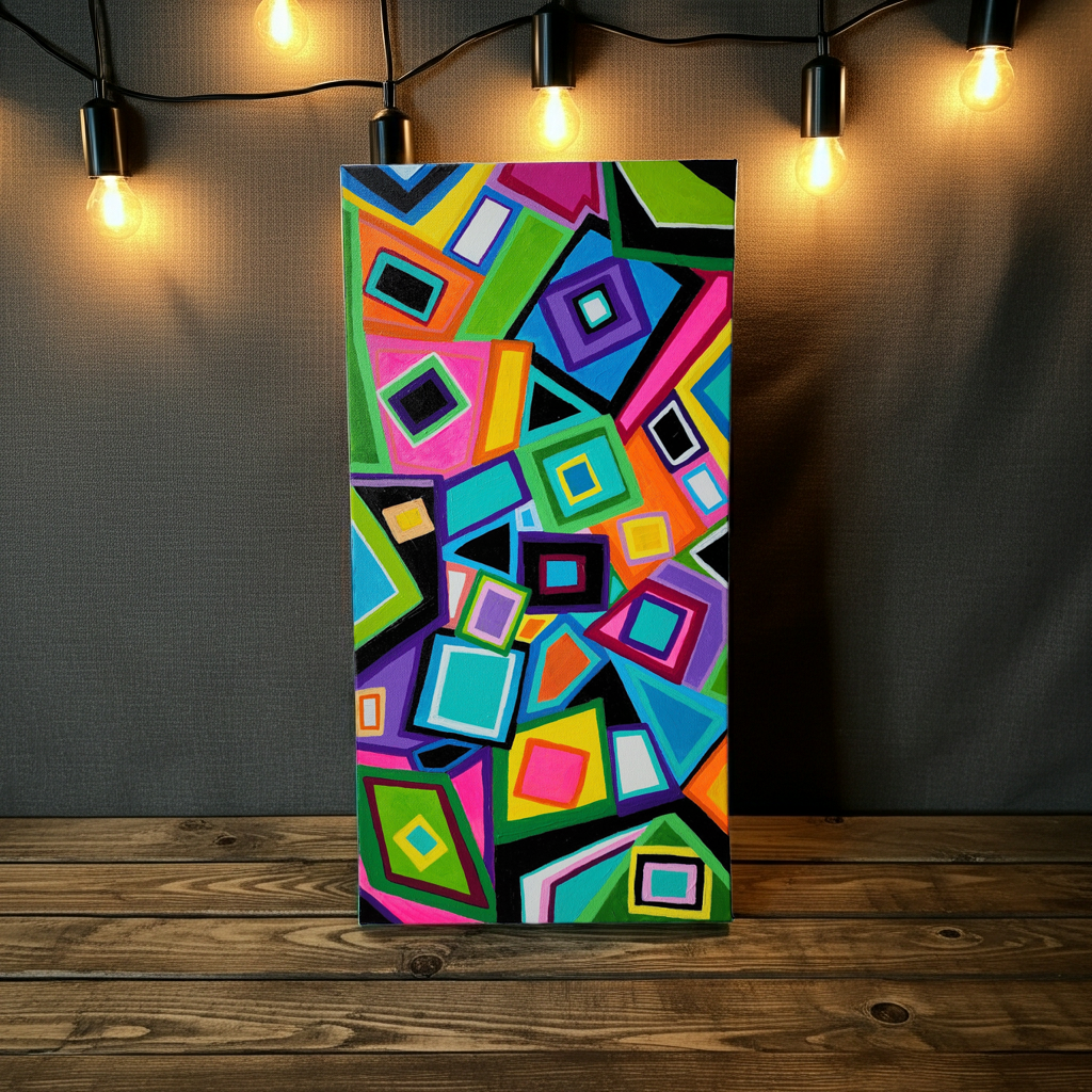 All Mixed Up 12 x 24