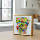 Colorful Arkansas Resin Art – Original 5 × 5 Artwork