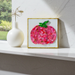 Pink Pumpkin - Colorful Original Resin Art 6 x 6