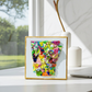 Colorful Arkansas Resin Art – Original 5 × 5 Artwork
